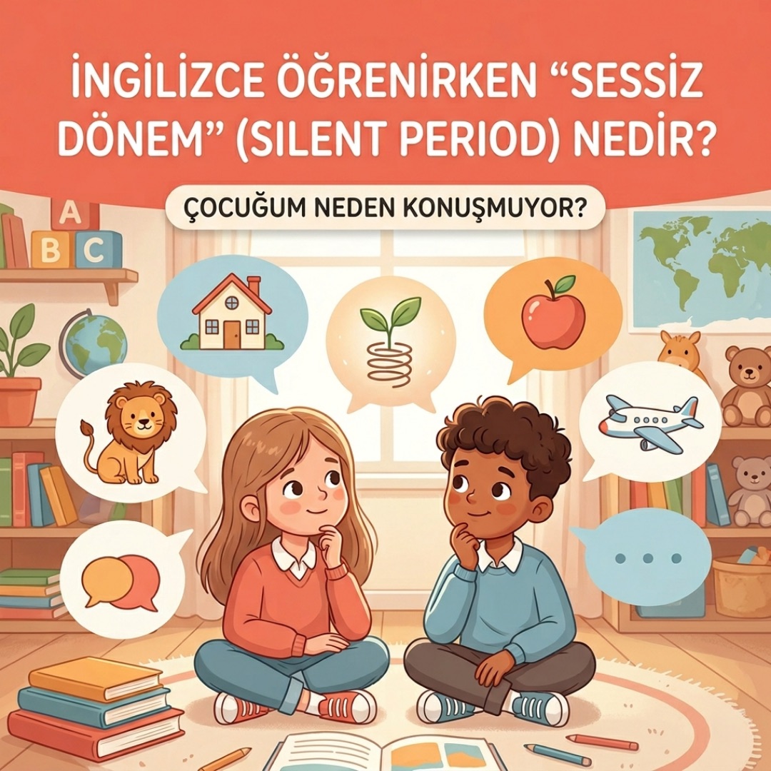 Çocuğum Neden İngilizce Konuşmuyor? "Sessiz Dönem" Hakkında Bilmeniz Gerekenler